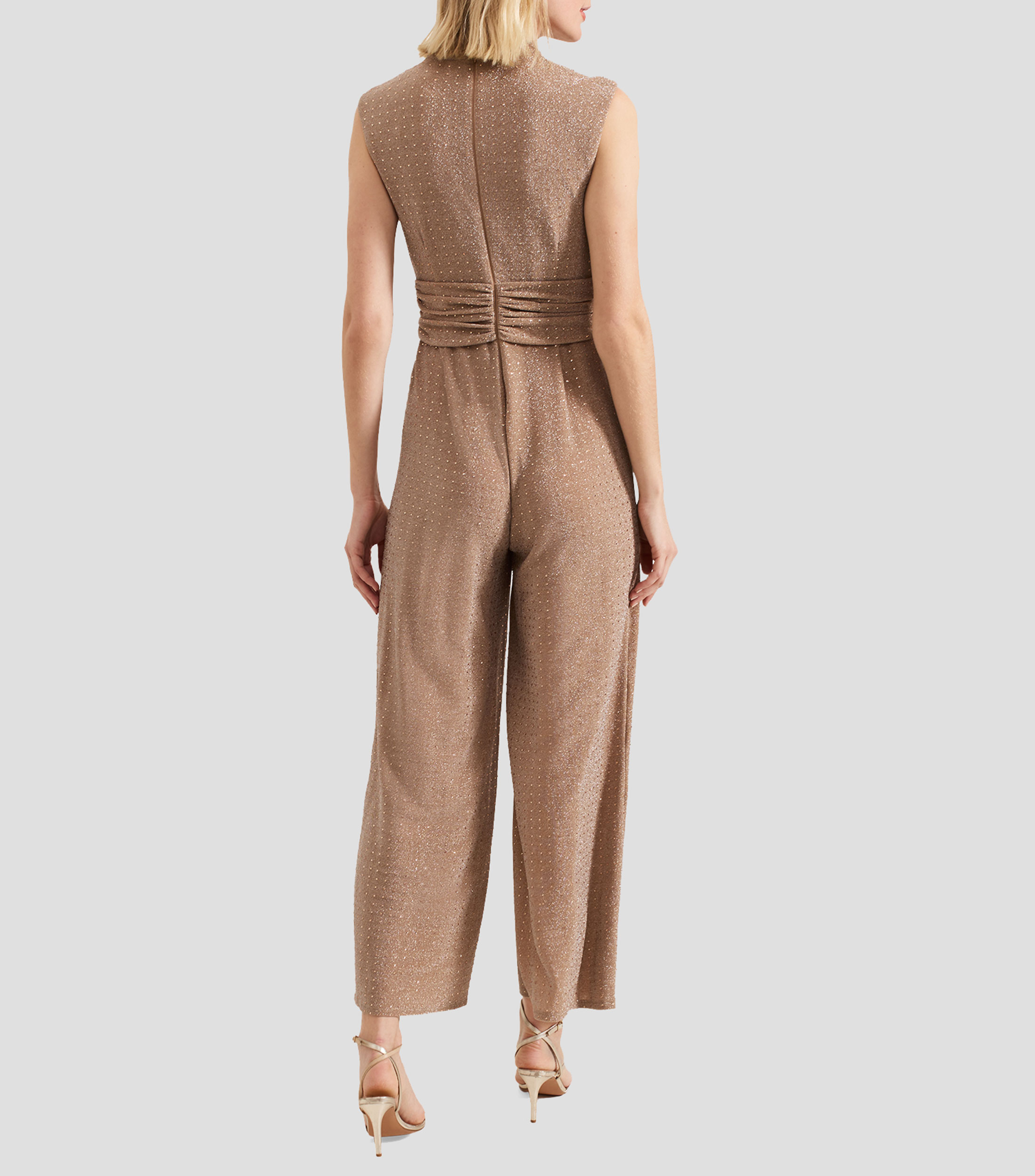 Jumpsuit de corte recto Mujer